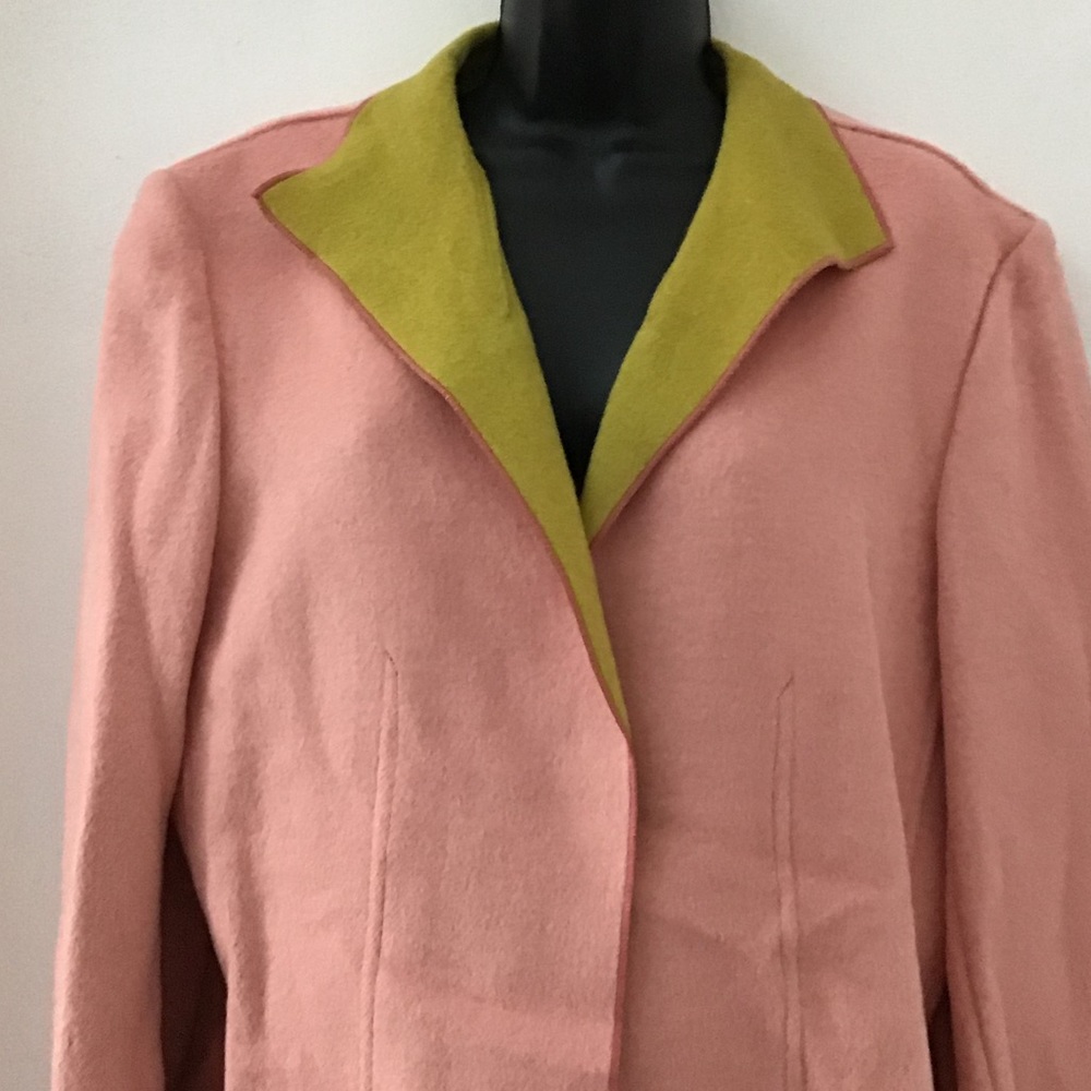 Harvey Bernard Blazer Jacket Sweater Size 14